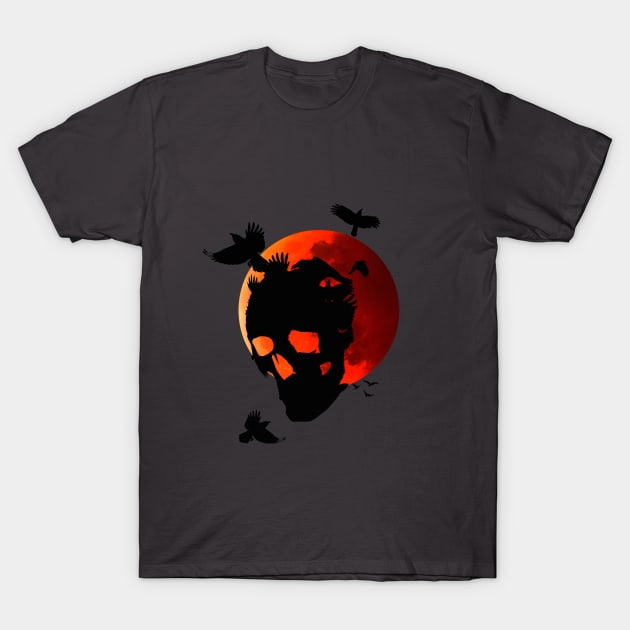 Blood moon T-Shirt by AlexMill